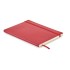 A5 gerecycled notitieboek - rood