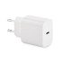 2-poorts EU USB-oplader 20W - wit