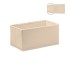 Middelgrote doos 220 gr/m² - beige