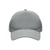 Reflecterende baseballcap met 5 - mat zilver